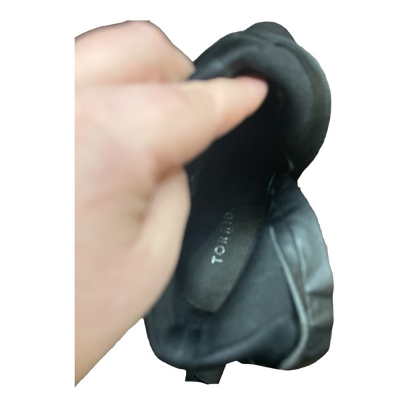 Torrid Wide Calf Black Knee High Platform Boots, Womens Size 8 1/2 - Picture 8 of 9